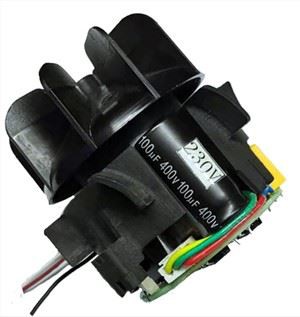 Motor pentru uscător de păr proiectat de PCB